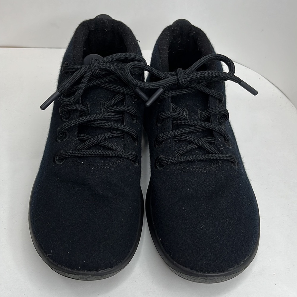 Allbirds Black WRUM Wool Runner Up Mizzles hi-top Shoes. Sz 9